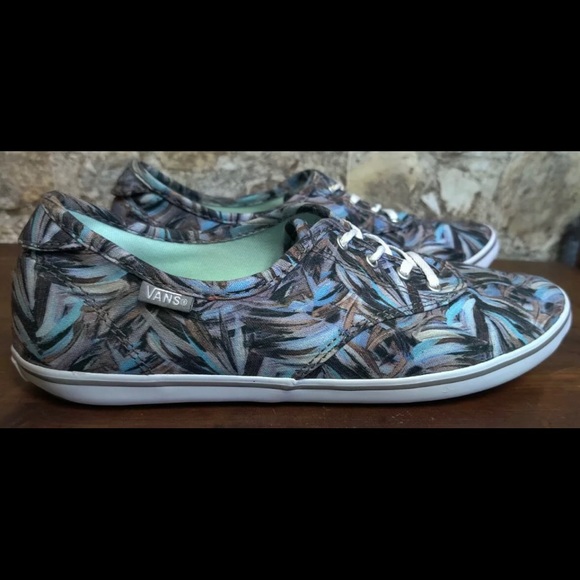 Vans Off the wall Shoes Womens 8 US Blue vacation 721356 Skateboard Skate school - Picture 5 of 7